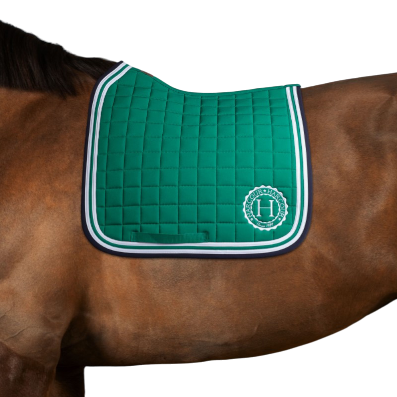 Harcour - Tapis de dressage Soft emerald green | - Ohlala