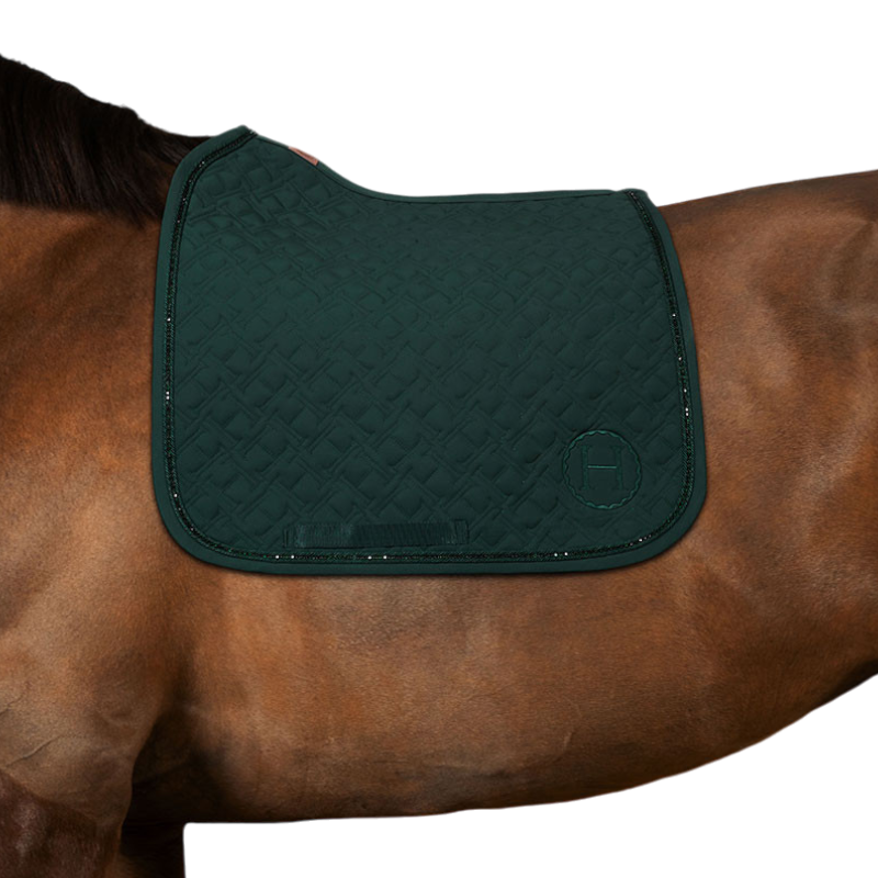 Harcour - Tapis de dressage Saphir jungle | - Ohlala