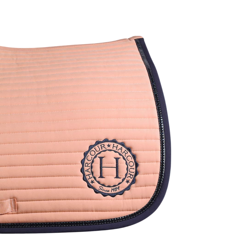 Harcour - Tapis de selle Karembar abricot | - Ohlala