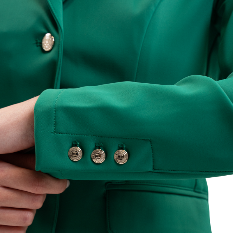 Harcour - Veste de concours femme Jismy emerald green | - Ohlala