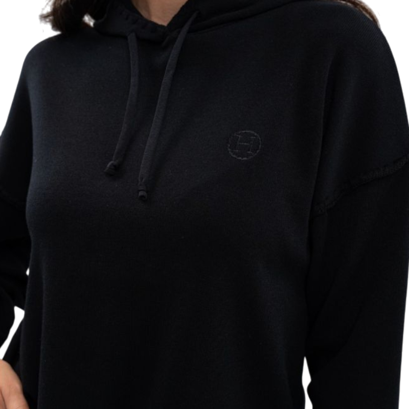 Harcour - Women's hoodie Feather black