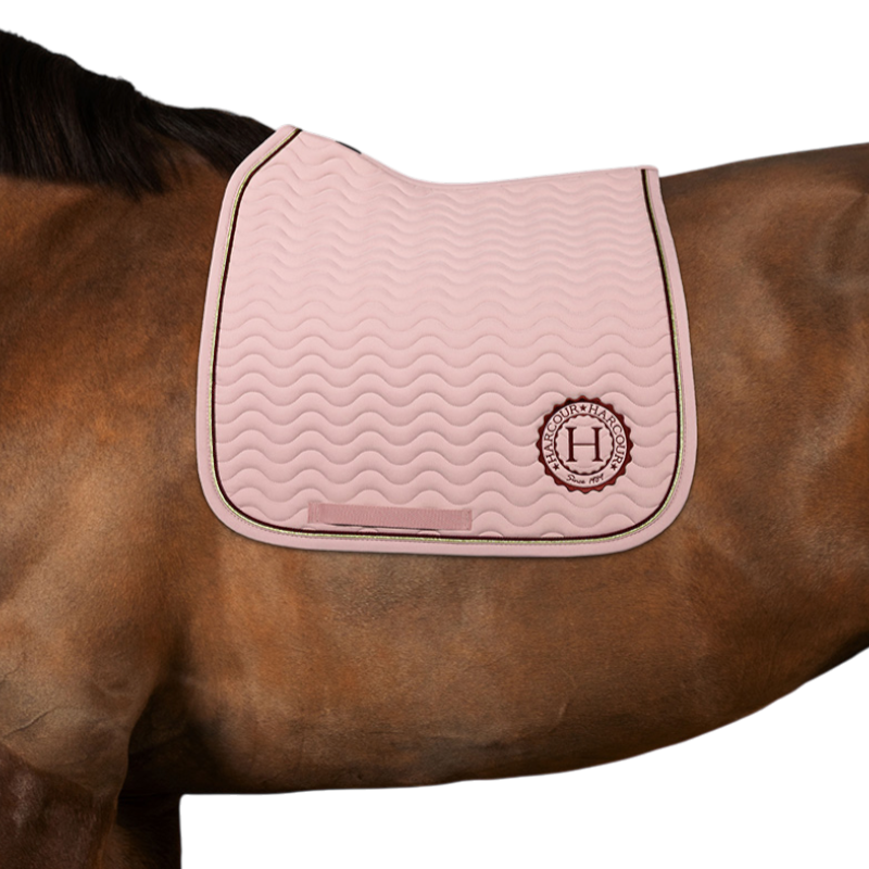 Harcour - Tapis de dressage Arkana Star pivoine | - Ohlala