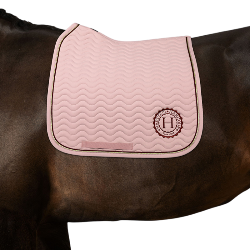 Harcour - Tapis de dressage Arkana Star pivoine | - Ohlala