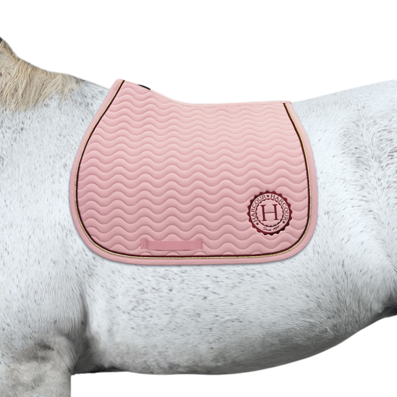 Harcour - Tapis de selle Arkana Star pivoine | - Ohlala