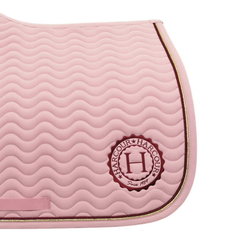 Harcour - Tapis de selle Arkana Star pivoine | - Ohlala