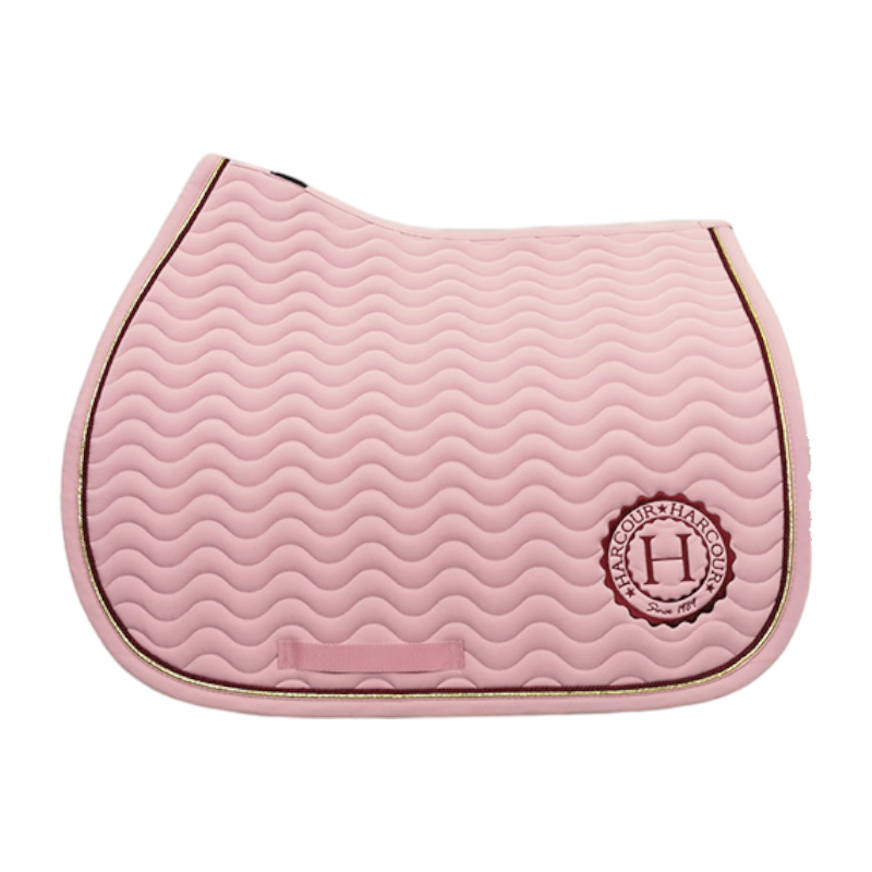 Harcour - Tapis de selle Arkana Star pivoine | - Ohlala