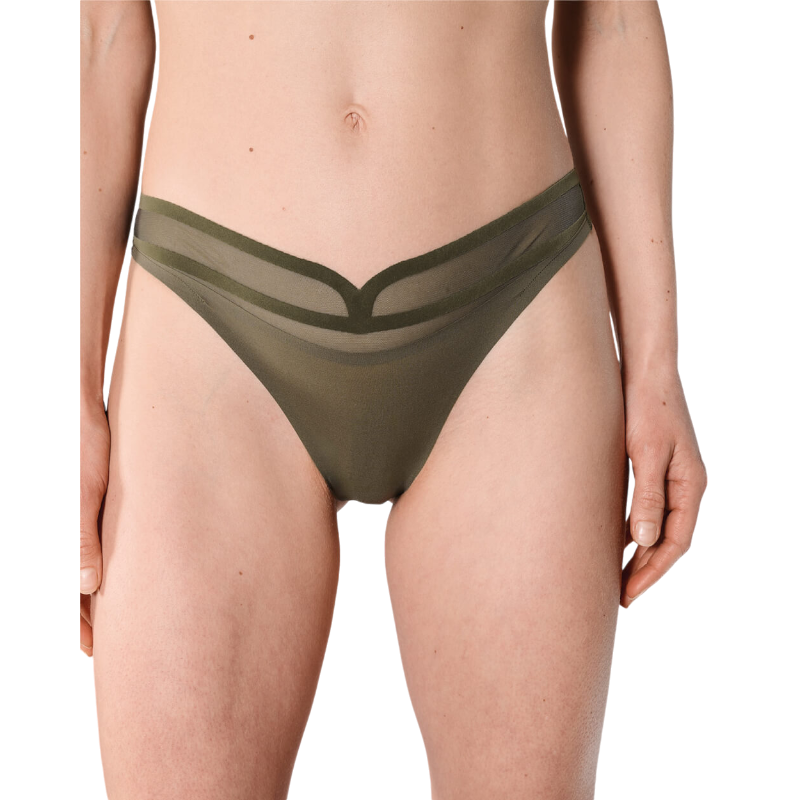 Hästko - Culotte String n°19 kaki | - Ohlala