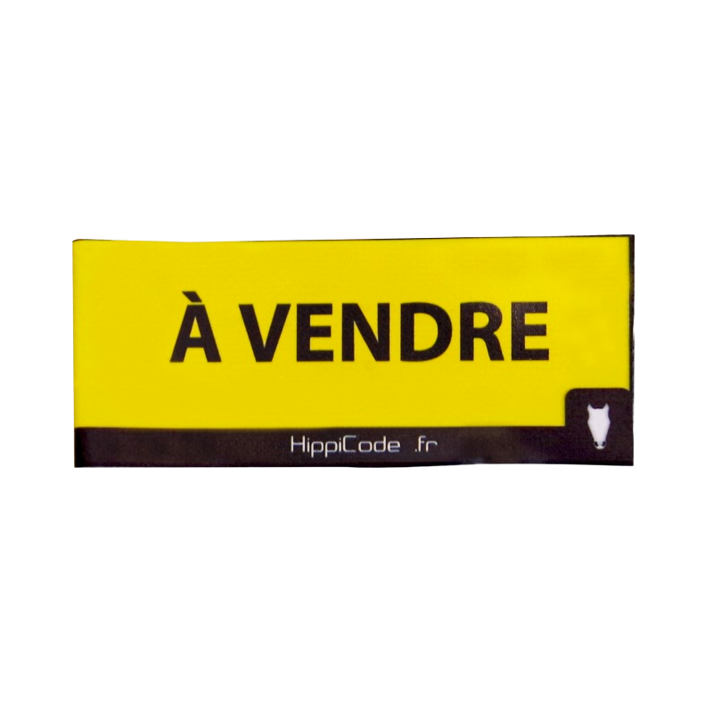 HippiCode - Étiquette velcro à vendre | - Ohlala