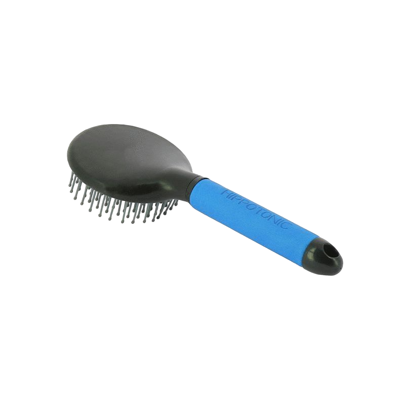 Hippotonic - Brosse à crinière soft bleu roi | - Ohlala