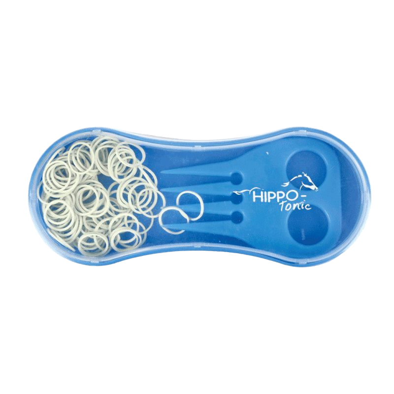 Hippotonic - Brosse à natter bleu | - Ohlala