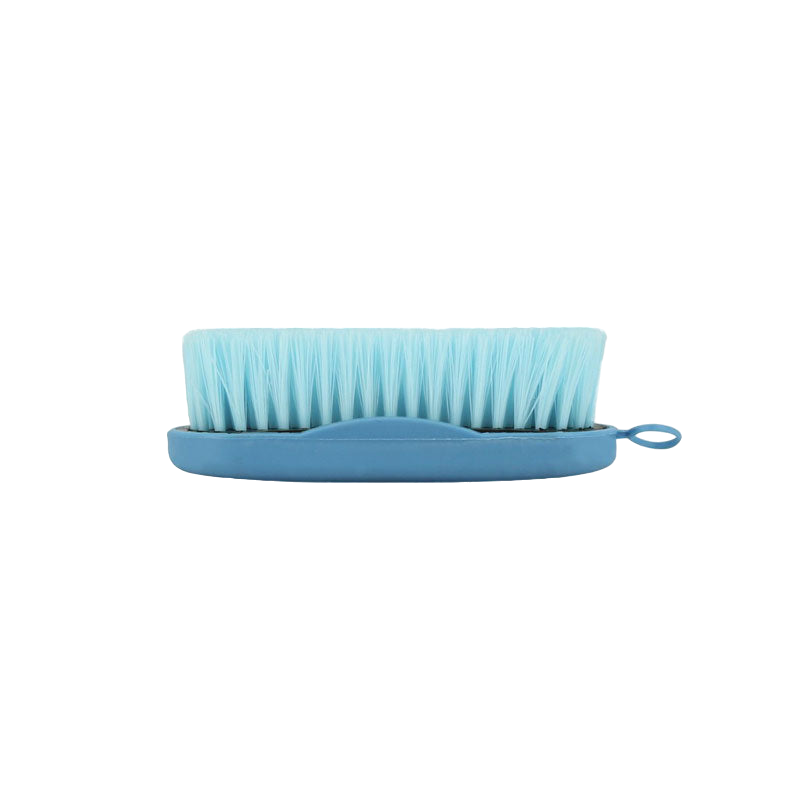 Hippotonic - Brosse de tête glossy heart bleu | - Ohlala