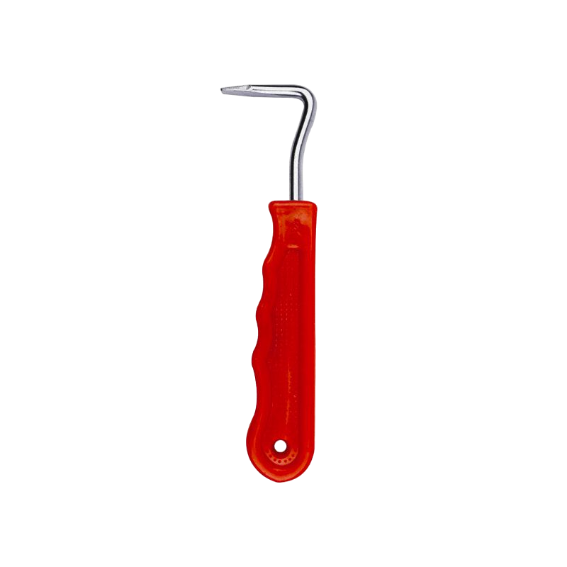 Hippotonic - Cure-pied manche plastique anatomique rouge | - Ohlala