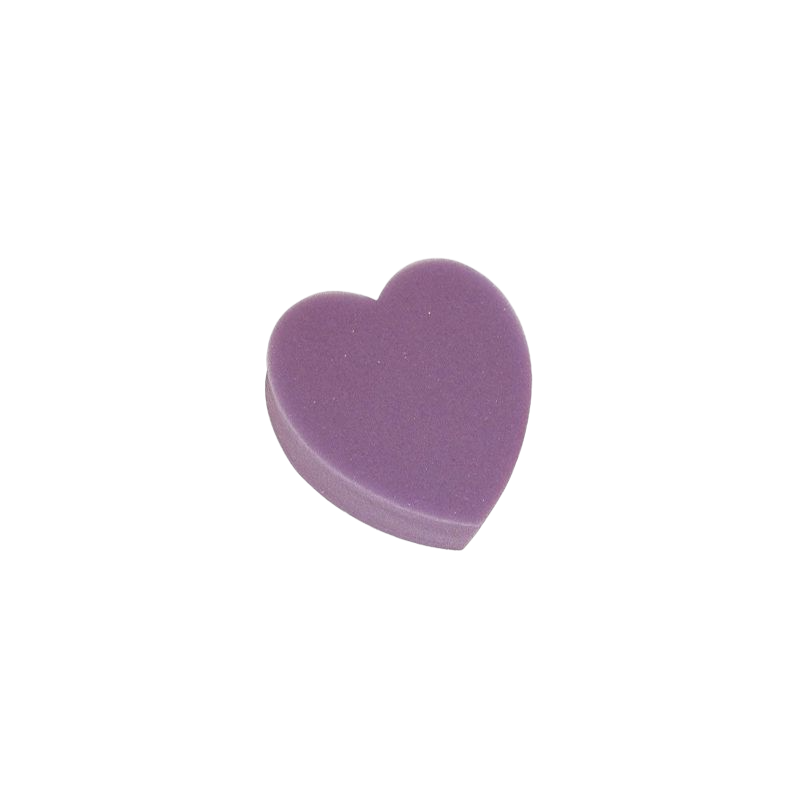 Hippotonic - Éponge forme tête de coeur violet | - Ohlala