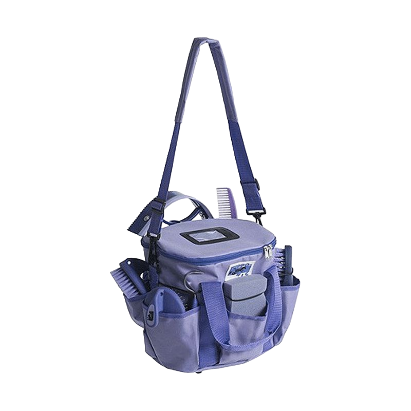 Hippotonic - Sac + Kit de pansage 3 en 1 violet | - Ohlala