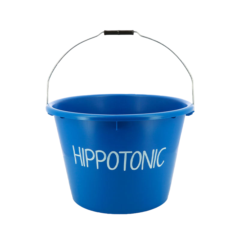 Hippotonic - Seau d'écurie 19L bleu | - Ohlala