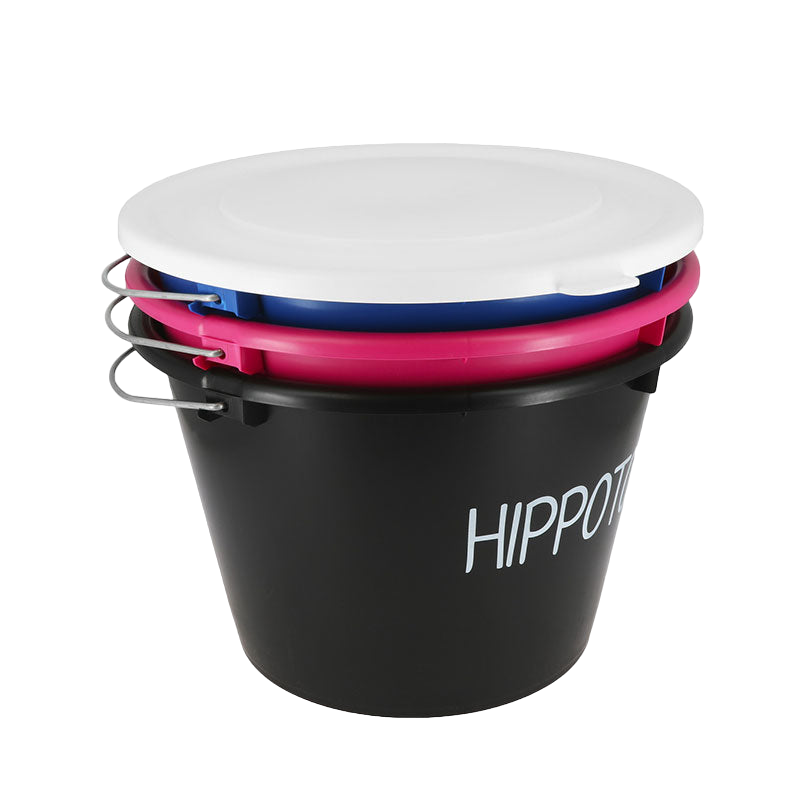 Hippotonic - Seau d'écurie 19L noir | - Ohlala