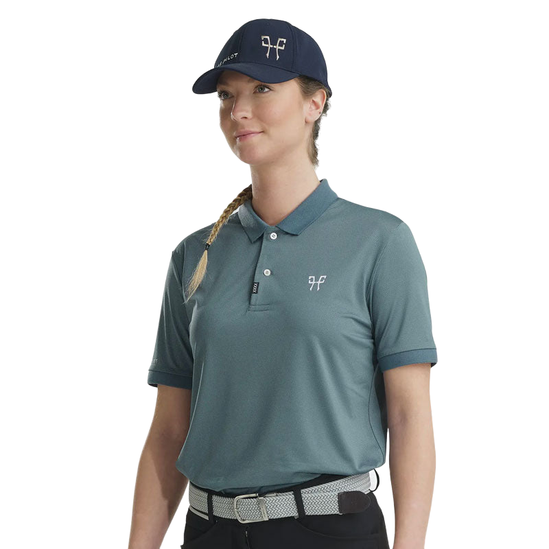 Horse Pilot - Polo manches courtes unisex Atlas cloudy blue | - Ohlala