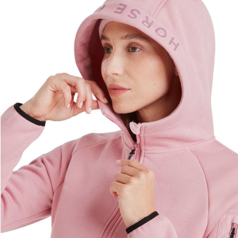 Horse Pilot - Damenlangarmjacke Pampa baby pink