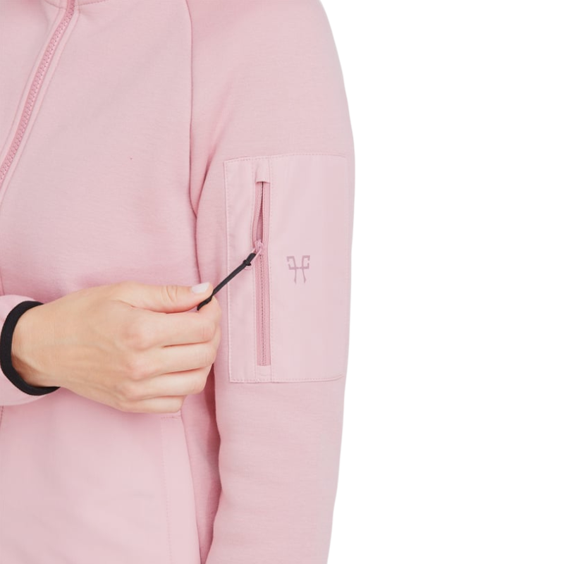 Horse Pilot - Damenlangarmjacke Pampa baby pink