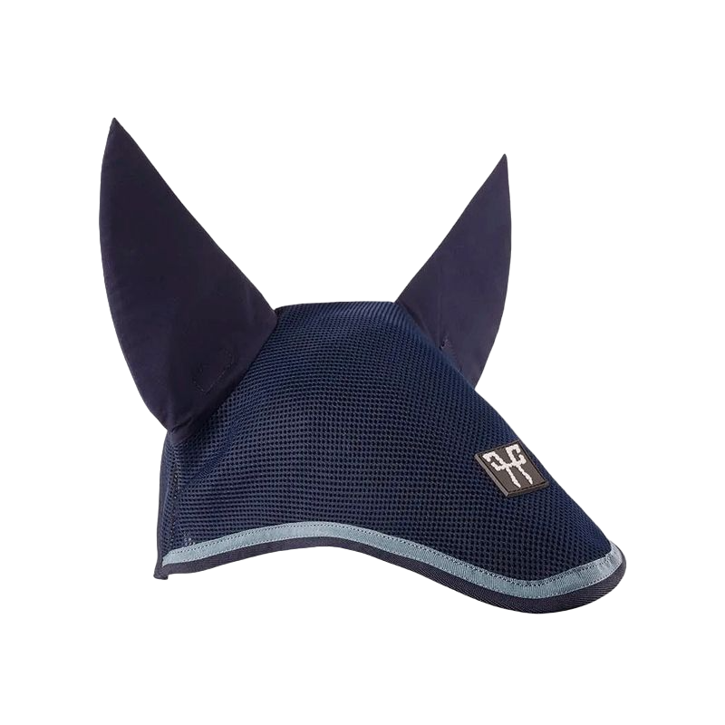Horse Pilot - Bonnet pour chevaux mesh marine/ cloudy blue | - Ohlala