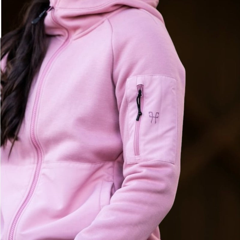 Horse Pilot - Damenlangarmjacke Pampa baby pink