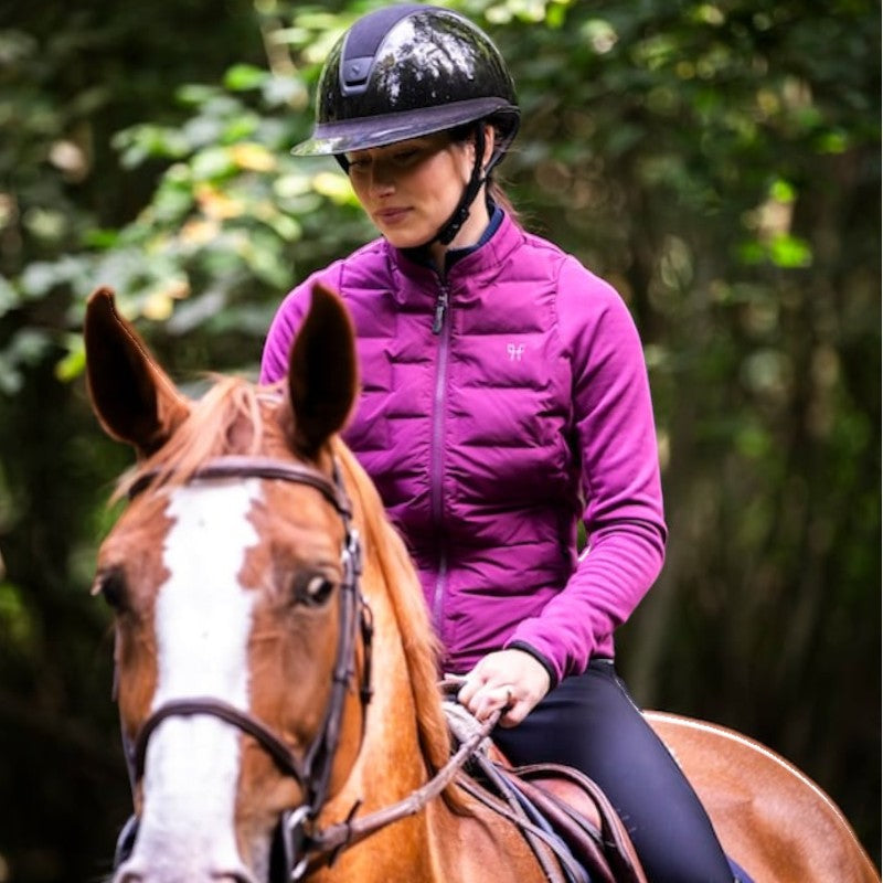 Horse Pilot - Damen Langarmjacke Storm dunkelviolett