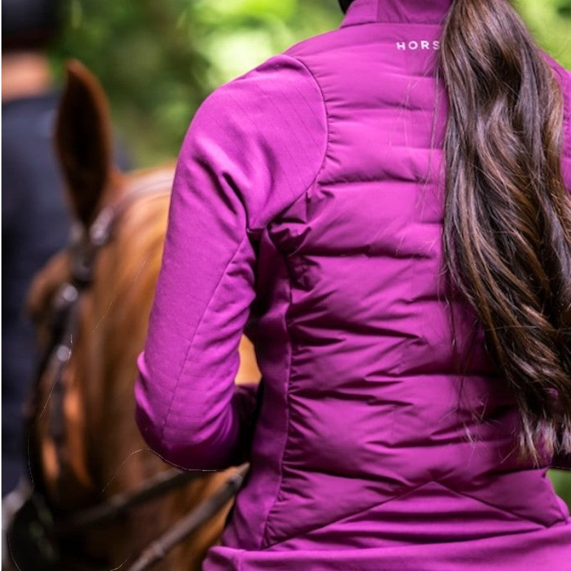 Horse Pilot - Damen Langarmjacke Storm dunkelviolett