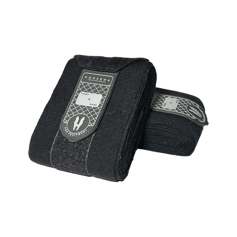 Horsena - Bandes de repos 4m noir (x2) | - Ohlala