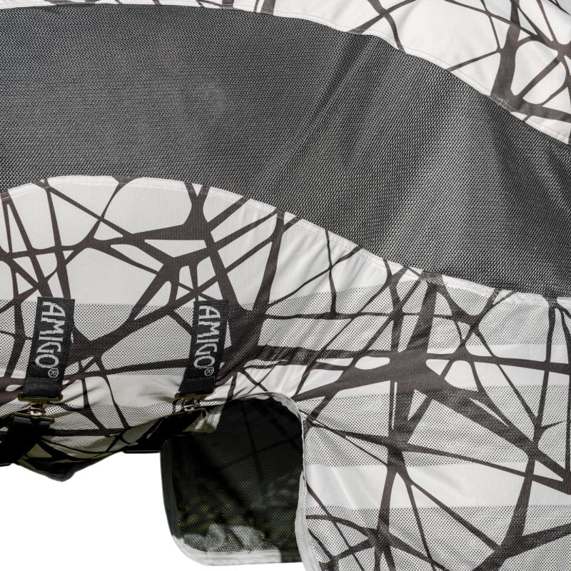 Horseware - Couverture anti-mouches Amigo Camofly 3 en 1 Plus camofly print/ gris | - Ohlala