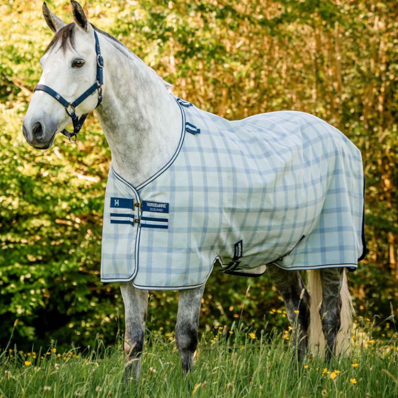 Horseware - Couverture anti-mouches Newmarket Pony witney navy | - Ohlala