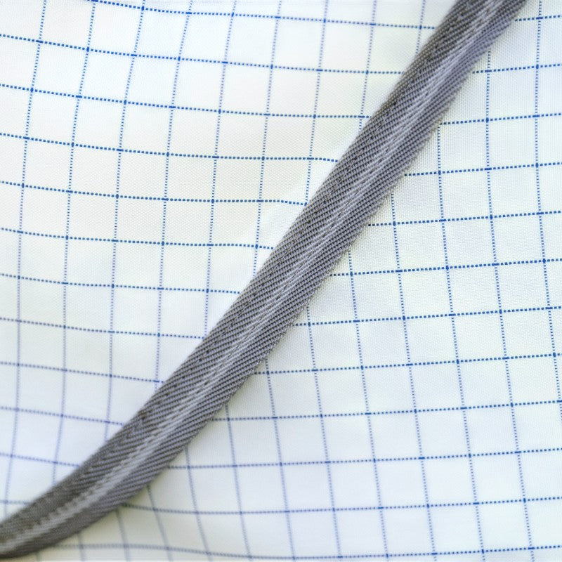 Horseware - Couverture d'extérieur Amigo Summer Plus marine check/ titanium grey/ argent | - Ohlala