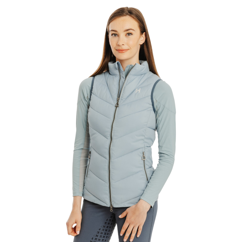 Horseware - Doudoune sans manches femme Stride heather blue | - Ohlala