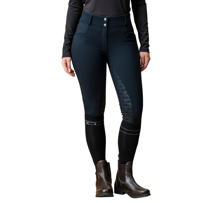 Horseware - Pantalon d'équitation femme Allora High Rise core black full grip | - Ohlala
