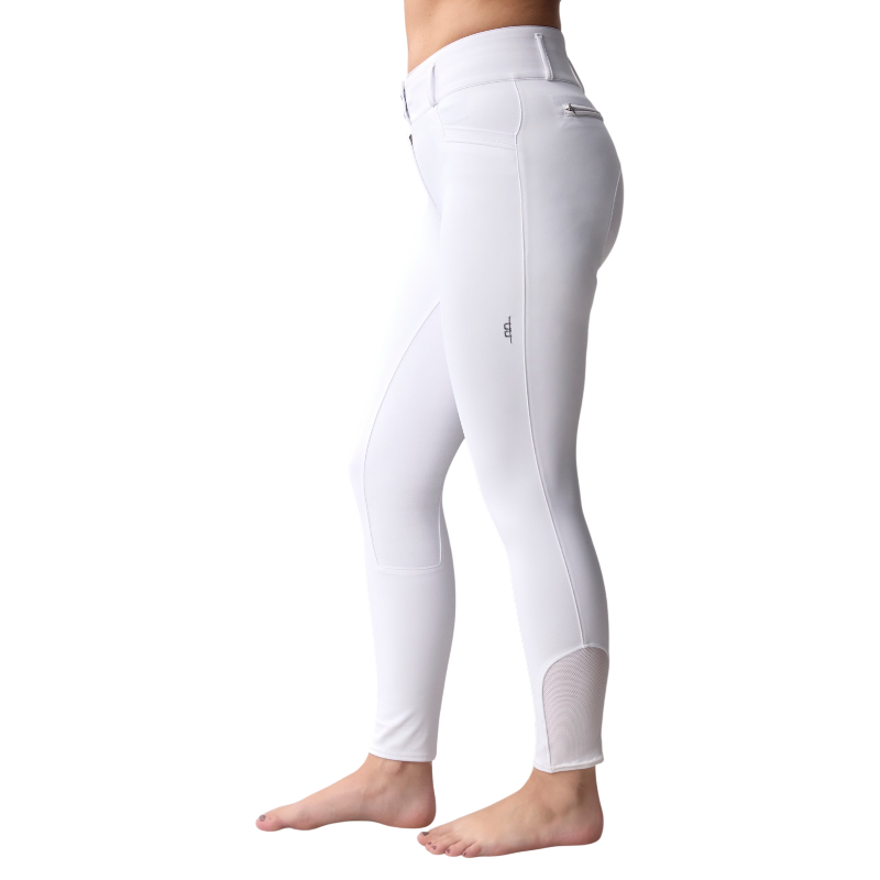 Horseware - Pantalon d'équitation femme Allora High Rise core blanc full grip | - Ohlala