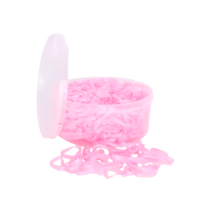 Imperial Riding - Boîte d'élastiques silicone rose | - Ohlala