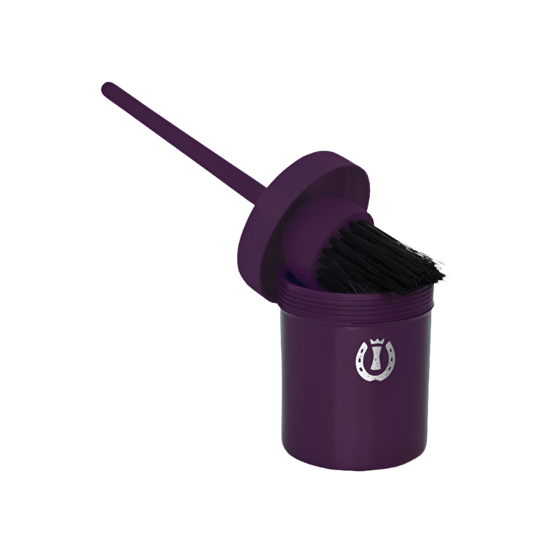 Imperial Riding - Pinceau avec pot violet foncé | - Ohlala