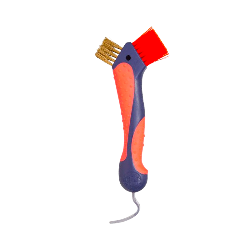 Imperial Riding - Cure-pied Scraper orange/ marine | - Ohlala