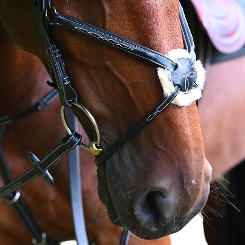 Jump'In - Muserolle croisée Monday havane | - Ohlala