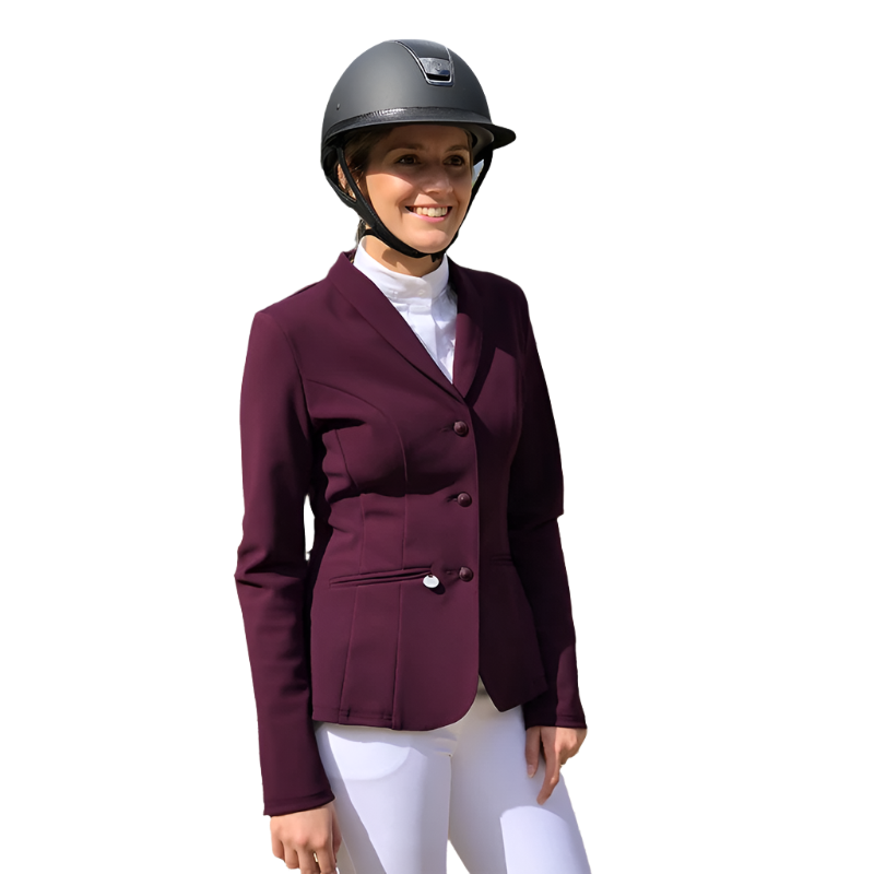 Jump'In - Veste de concours Spa Prune | - Ohlala