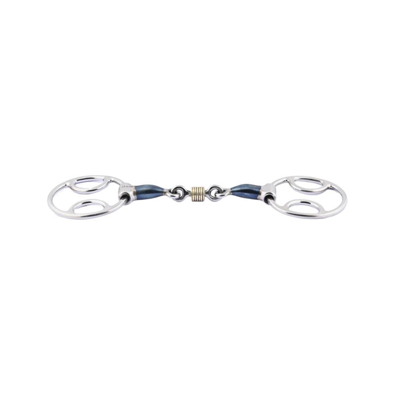 Jump'In - Mors Blue Steel trois effets anneaux cuivre double brisure | - Ohlala