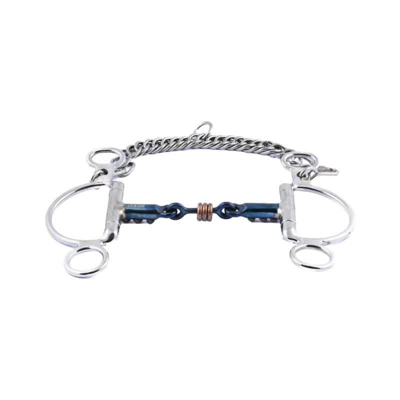 Jump'In - Mors Felipe Blue Steel anneaux en cuivre | - Ohlala