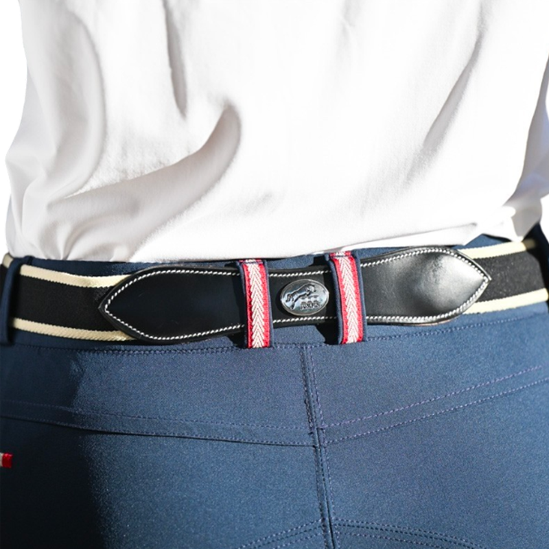 Jump'In - Ceinture élastique mixte noir | - Ohlala