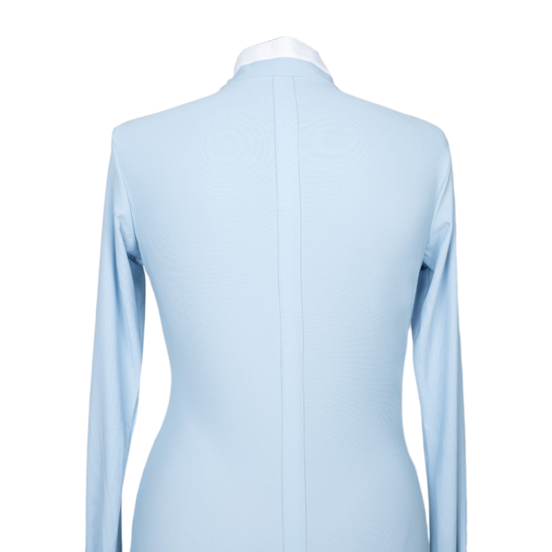 Jump'In - Chemise manches longues de concours femme Carla bleu ciel | - Ohlala