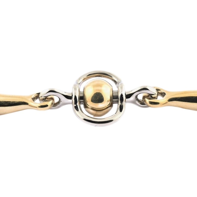 Jump'In - Mors à olives double brisure inox boule | - Ohlala