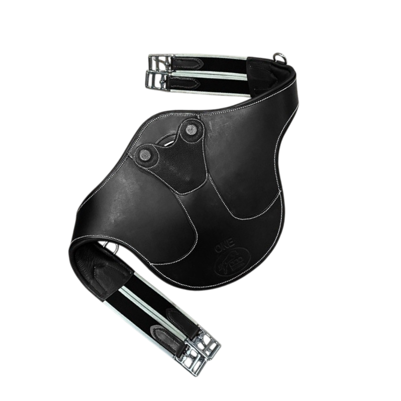 Jump'In - Sangle bavette élastique Safety noir | - Ohlala