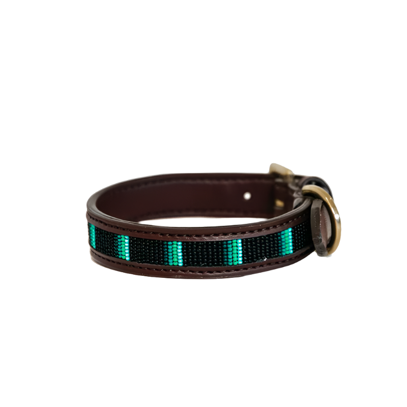 Kentucky Dogwear - Collier pour chiens perles faites main noir | - Ohlala