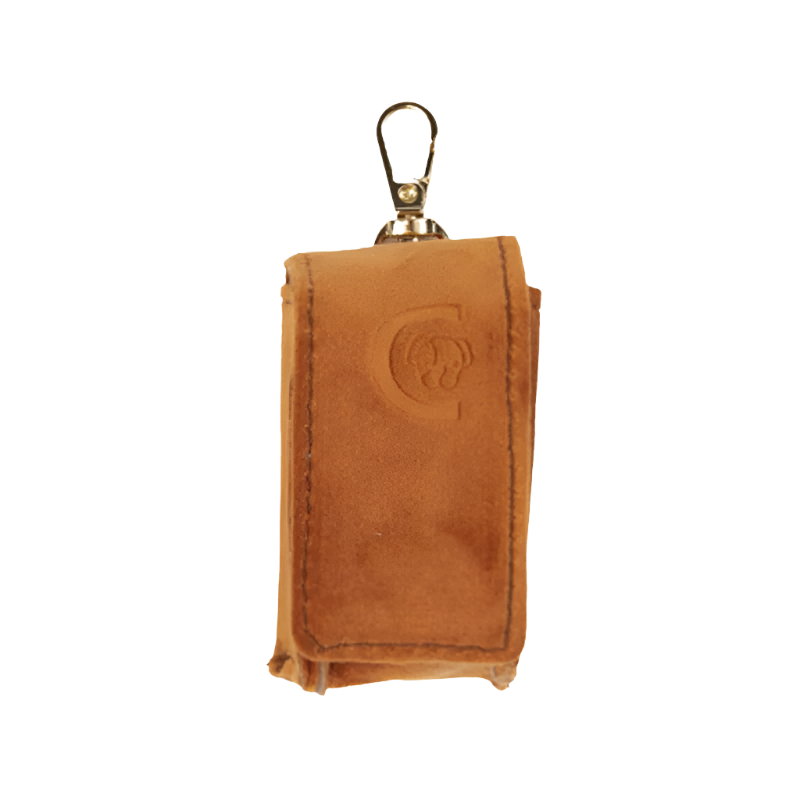 Kentucky Dogwear - Sac à crottes carré velvet orange | - Ohlala