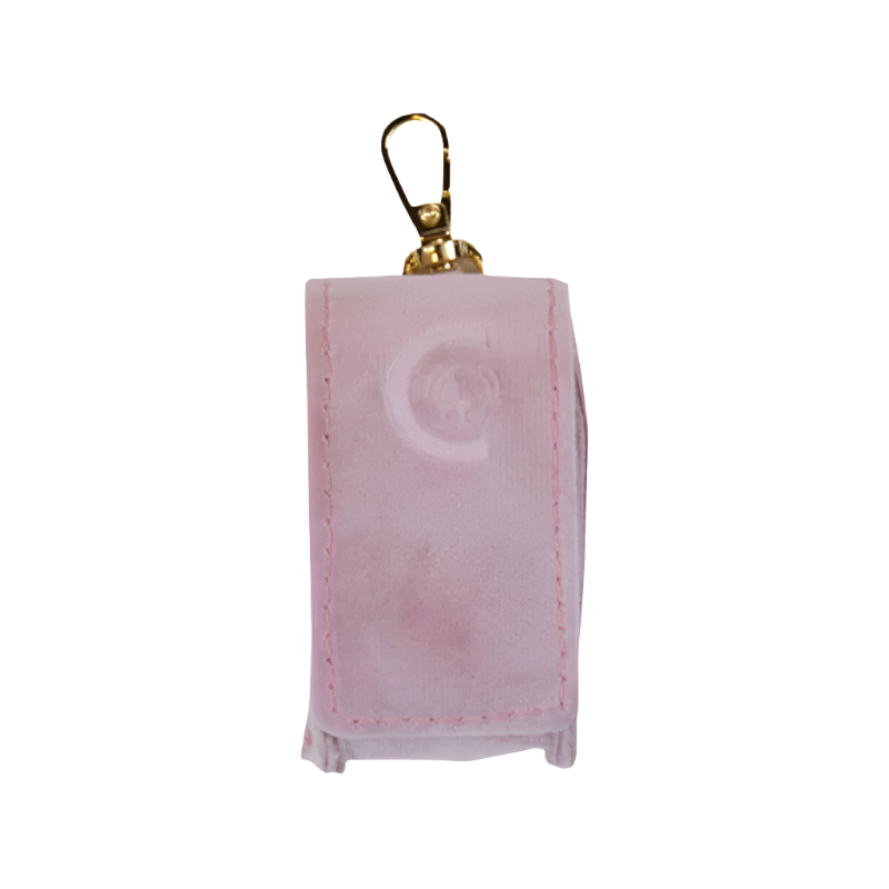 Kentucky Dogwear - Sac à crottes carré velvet vieux rose | - Ohlala