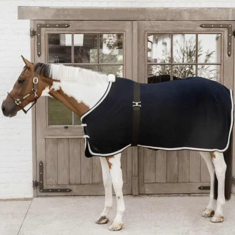 Kentucky Horsewear - Sangle élastique pour couverture noir | - Ohlala