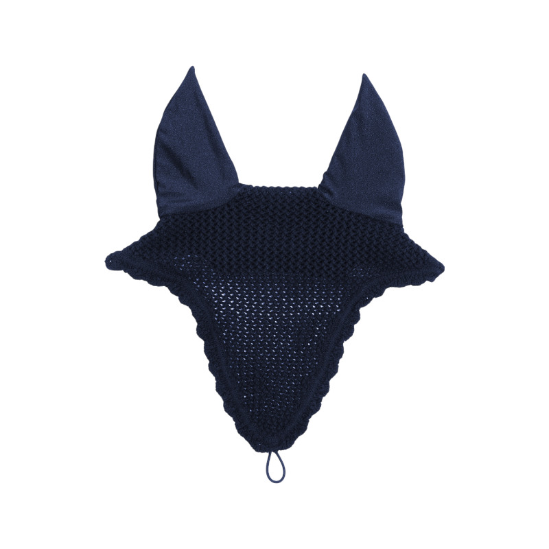 Kentucky Horsewear - Bonnet anti-bruit long marine | - Ohlala